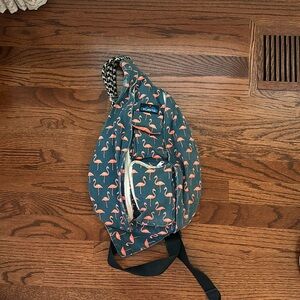 Kavu Flamingo crossbody back bag